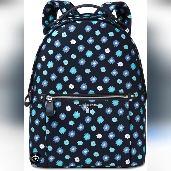 Michael Kors | Bags | Michael Kors Blue Backpack Kelsey 45  display picture 3